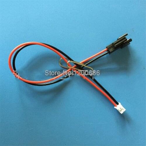 PH2.0 2Pin SM2.54 PH SM 2P 22AWG 10 PCS SM-2P female to PH2.0-2P black red terminal connector 200mm