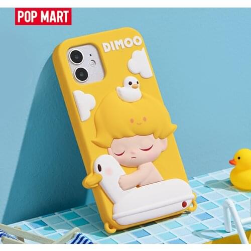 POP MART DIMOO Pets Vacation Series-phone case for iphone 12, iphone 12 pro and iphone 12 pro max