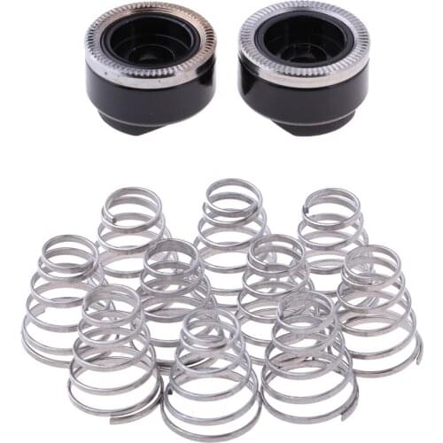 Stainless Steel Bike Spring & 2 Washers Slider Part for Bike Quick Release