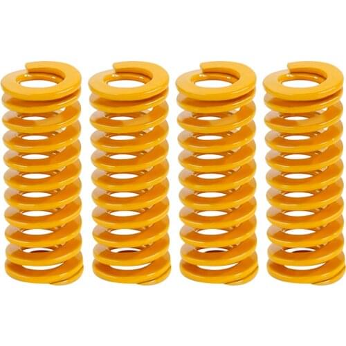 MEGA 4pcs Spring 3D printer parts 10*25MM Heatbed Leveling Spring 3D Printer Accessories For CR10 Reprap Ender 3 Anet A8 Hot Bed
