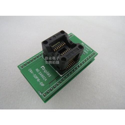 Clamshell NO.SA602A-B003 SOP16/D16 SUPERPRO ENPLAS IC Burning seat Adapter testing seat Test Socket test bench in stock
