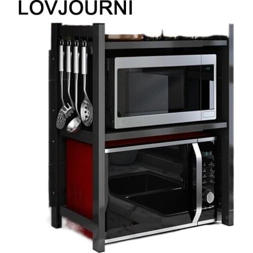 Fridge Organizer De Egouttoir Vaisselle Adjustable Microwave Shelf Mutfak Cocina Organizador Cuisine Kitchen Storage Rack Holder