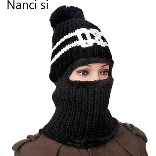 Brand Nanci si 2017 New Casual Bonnet Winter Hat Beanie Hats Warm Baggy Knitted Skullies Ski Sports Beanies Cap For Men Women