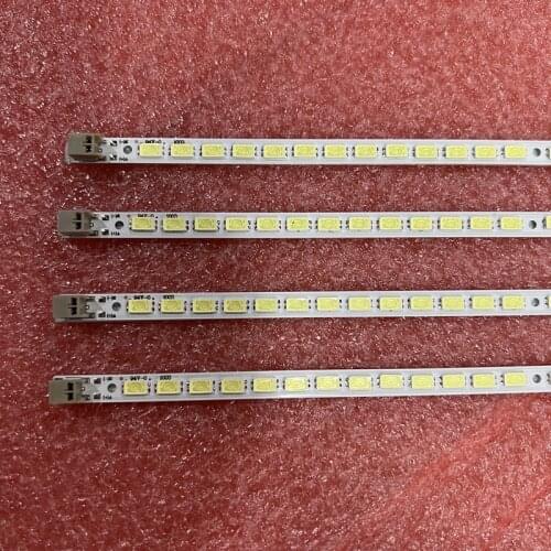 4 PCS/set LED backlight strip SLED 2010SVS55 for UA55C7000WF LMB-5500BM12 BN62-00048A 80 LED 617mm