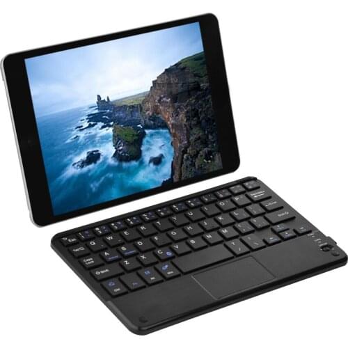 Ultra-Slim Mini Wireless Bluetooth Keyboard With Touchpad For Windows PC Android Tablet Continue Working 90 Hours