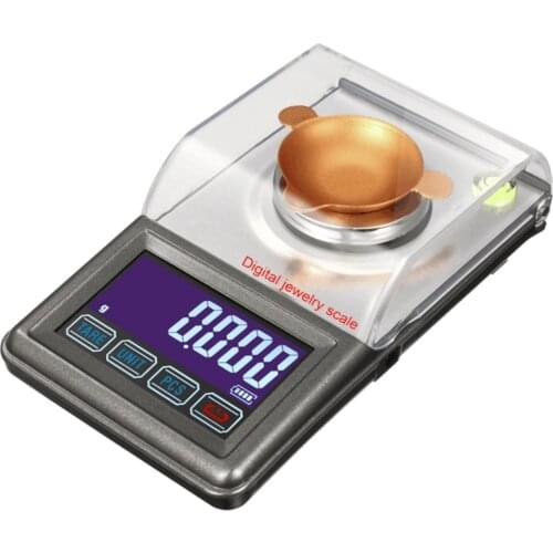 0.001g 30g Digital Jewelry Carat Scale LCD Touch Electronic Gem Diamond USB Scales Backlight Count Function Weight Balance