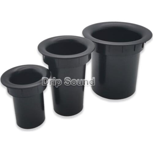 1pcs Speaker Port Tube Bass Subwoofer Stereo Audio Reflex Tube Loudspeaker Vent 50mm/65mm/88mm Opening Hole