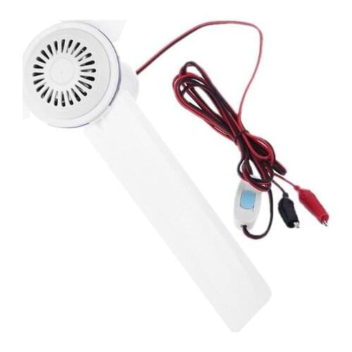 12V 24V Ceiling Fan Camping Tent Silent Hanging Cooling Fan for Outdoor Home Bed Dropship