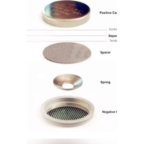 200 sets CR2032 2025 Coin Cell Case With O-Rings For Battery Research CR2016