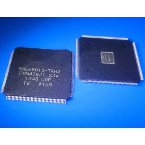 2PCS New MC9S12E128CPVE 88DE6010-TAH2 ATJ2117 QFP