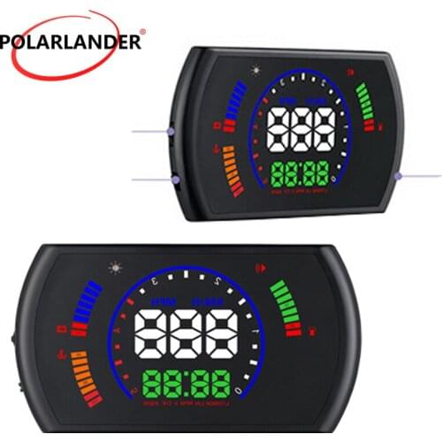 5.8'' Speedometer Windscreen Projector Driving Data Head Up Display Car HUD OBD2