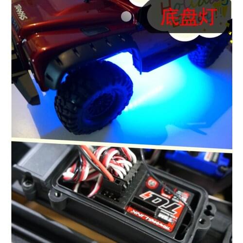 Chassis atmosphere light for 1/10 radio control car