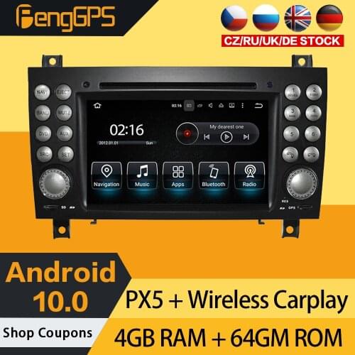CD DVD Player For Mercedes Benz SLK-171 2004-2011 Android Radio Multimedia Touchscreen GPS Navigation Headunit Stereo Carplay