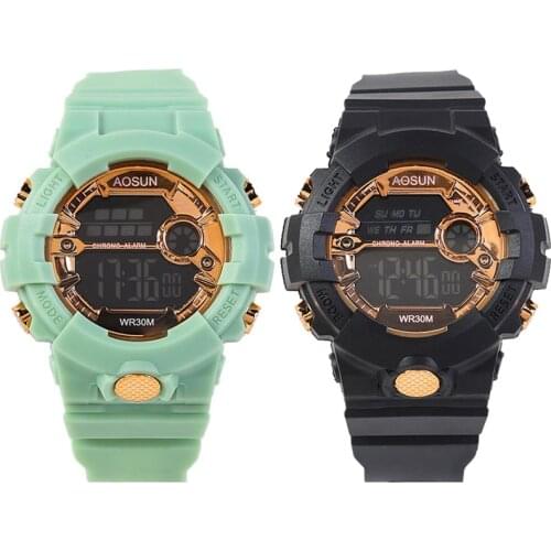 Kids Watches Multi-function Lights Childrens Watches with Luminous Waterproof Electronic Children Date Week Watch Electronic