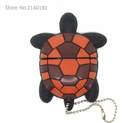 Cute USB Flash Drive Tortoise Lovely sea turtle 4GB/8GB/16GB/32GB PenDrive U disk flash memory Creative gift