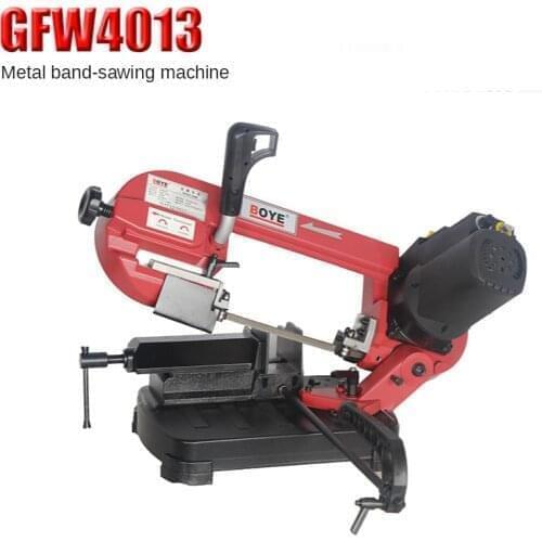 Benchtop Metal Bandsaw 550w Band Saw For Cutting Wood Metal stainless steel Glass Fiber Plastic GFW4013