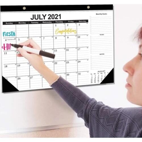 Multifunctional Desk Calendar Can Be Days Countdown Important Issues Reminder to Prevent Things Forgetting Note Taking