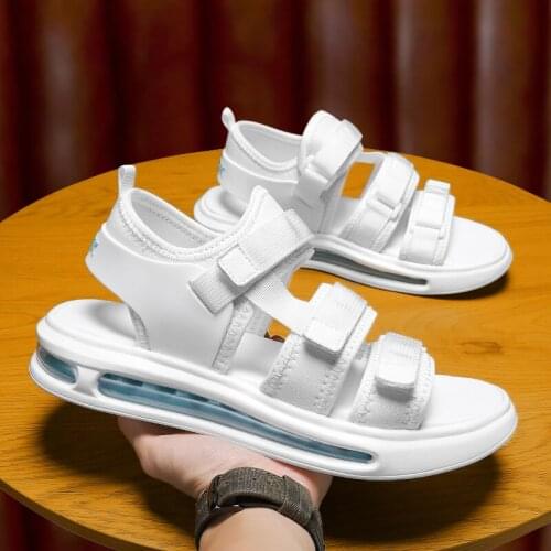 Fashion Sport Sneakers Leather Sandals For Men Fashion Casual Shoes Stylish Mens Outdoor Women Camouflage Male Water