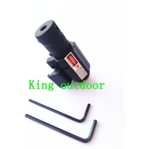 Powerful Tactical Mini Red Dot Laser Sight Scope Weaver Picatinny Mount Set for Gun Rifle Pistol Shot Airsoft Riflescope Hunting