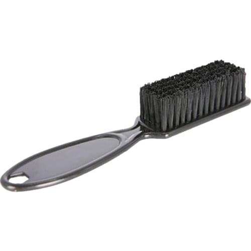 Barber accessories Fade Brush Comb Scissors Cleaning Brush Barber Shop Skin Fade Vintage Oil Head Shape Carving Cleaning Brush
