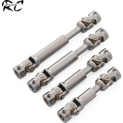1Pcs Metal 45-80mm Drive Shaft Coupler Universal Joint for TAMIYA 1/14 Scale RC Tractor Truck Dumper Crawler Car Upgrade Parts