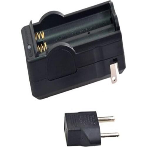 TMWT AC/DC Travel Charger For 2*18650 Battery