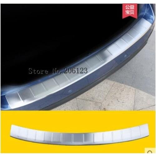 Stainless steel rear bumper guard guards who sill trim pattern car styling For 2013 2014 2015 2016 2017 2018 Subaru Forester