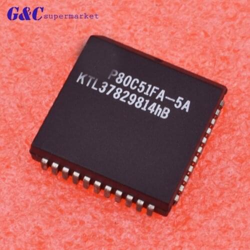 1/5PCS P80C51FA-5A PLCC-44 P80C51FA-5 P80C51 IC US diy electronics