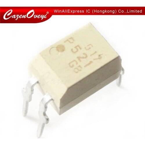 10pcs/lot TLP521-1GB TLP521-1 TLP521 P521 DIP-4 SMD-4 Optocouplers In Stock