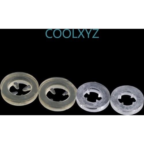 Drilling tail screw antiskid pad four corner waterproof gasket plastic insulation gasket plastic gasket 50Pcs