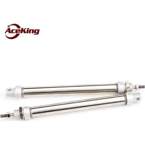AceKing Stainless steel mini cylinder MA16x25x50x75/25/32/40/50/63/25/100x125x150x200x300x400x500-S-CA-U long stroke MA16X50
