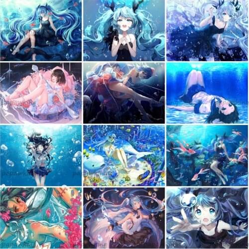 Anime Cartoon Elf Diamond Painting 5D Diy Full Diamond Embroidery Cross Stitch Mosaic Rhinestones Kit Art Home Decoration Gifts