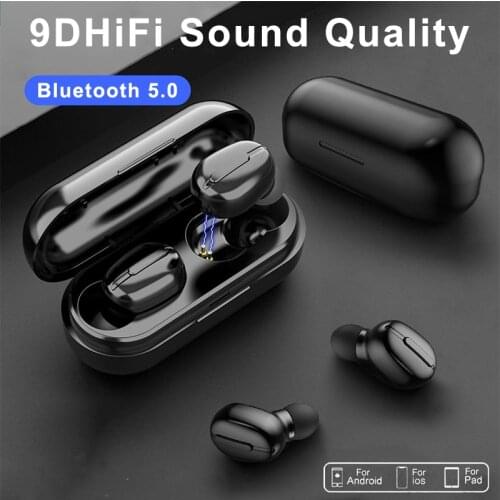 Wireless Headphones IPX6 Noise Reduction Color Display Headset L13 TWS Bluetooth Earphones Waterproof Earbuds for All Smartphone