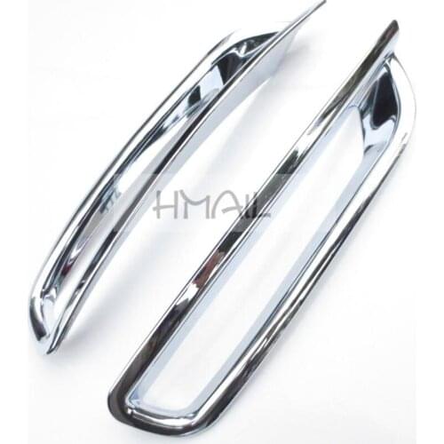 FOR FORESTER 2013 2014 FRONT REAR ABS chrome fog lamp cover car-styling plastic plating fog light trim decorat protect stickers