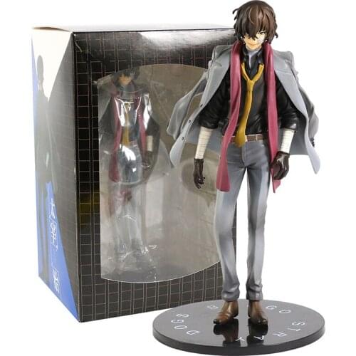 22cm Bungo Stray Dogs Osamu Dazai 1/8 Scale PVC Figure Figurine Collectible Model Toy