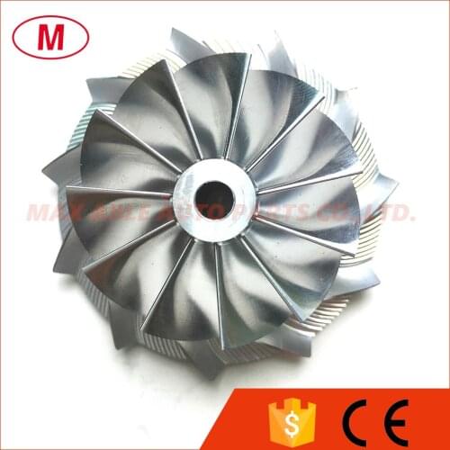 TD04HL 13T 40.61/56.02mm 11+0 blades Turbo Billet Compressor wheel/Aluminum 2618/Milling compressor wheel for 49377-04200HF