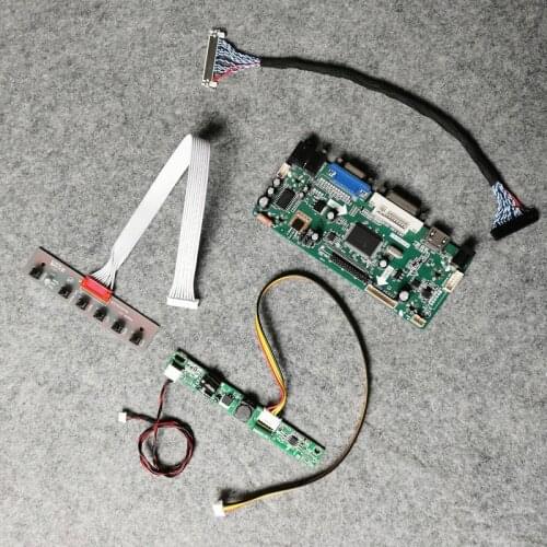 LVDS 30 Pin For LM230WF3/LM230WF5 screen M.NT68676 1920*1080 DIY kit LCD display drive controller board 60Hz WLED VGA DVI
