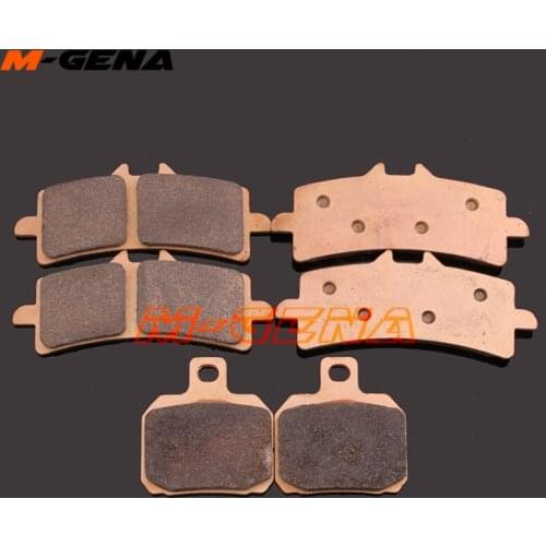 Motorcycle metal sintering brake pads For 1098 2007 2008 2009 07 08 09 1198 848 EVO 2010 2011 2012 DIAVEL S 1098 1198 1199