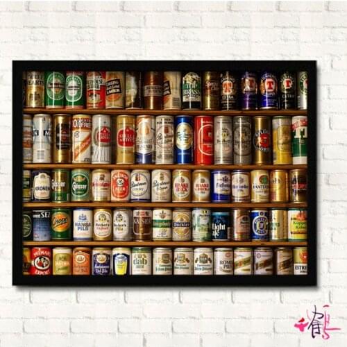 Zip-top Can Pop-top Can Modern Decorative Painting Living Room Restaurant Minimalist Wall Painting Bedroom Wall Art Canvas Oil