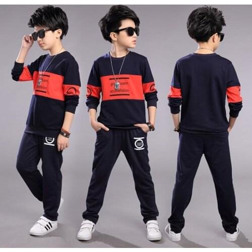 Boys Clothes Set Autumn Children Clothing Set Fashion Tracksuit For Boys Sports Suit Spring Boys Clothing Sets 5 6 8 10 12 Years