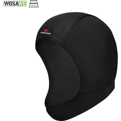 WOSAWE Cooling Cap Breathable Cycling Caps Anti-UV Bicycle Head Scarf Helmet Liner Sports Fishing Running Hat Quick dry Elastic