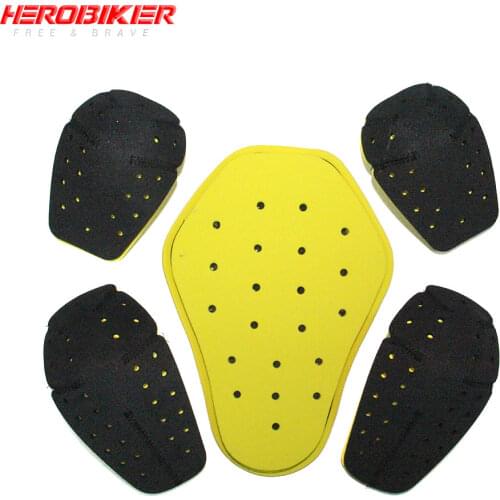 HEROBIKER Knee Protector Moto Insert Armors Protective Gear EVA Motocross Shoulders Elbows Back Protective Gear Moto Protection