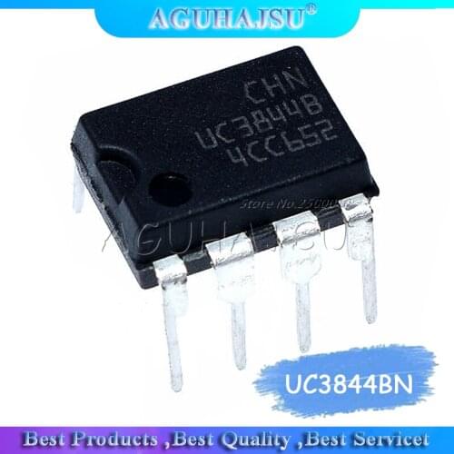10PCS UC3844B DIP8 UC3844BN DIP-8 UC3844 UC3844AN UC3844A DIP new and original IC