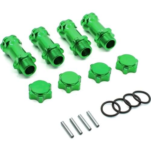 17mm Wheel Hex Hub 30mm Extension Adapter 37mm Capped Longer for 1/8 RC Model Car HSP Off Road Truck 89108