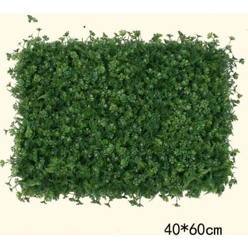 5Pcs Artificial Greenery plants wall Plastic fake lawn stage backdrop decorative Faux flower wedding arrangement Fake Grass