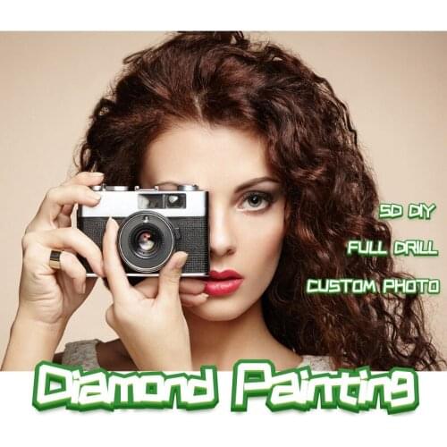 Diamond Cross Stitch Home Decoration 5D DIY Rhinestone Diamond Embroidery Picture Photo Custom Diamond Painting