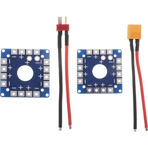Four-Axis/Multicopter RC Drone Plane Model ESC Power Distribution Board W/ XT60/T Plug Adaptor Cable