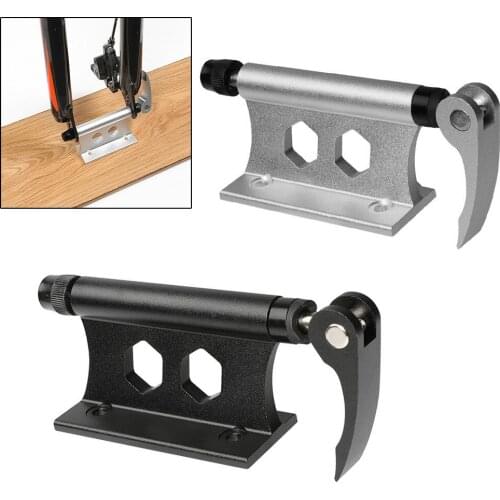 MTB Road Bike Front Fork Stand Holder Portable Bicycle Car Release Fixed Clamp Riding Travelling Supplies Accessories