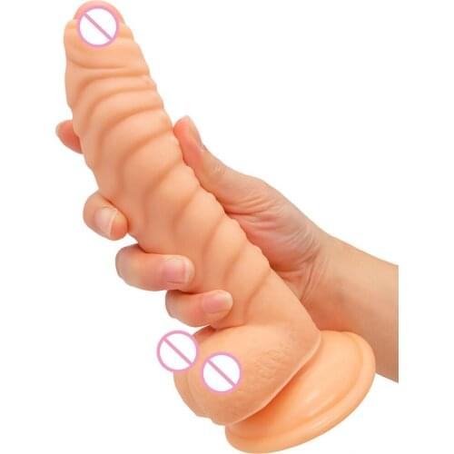 Dragon Scales Dildo Soft Double-layer Dildos Realistic Penis Suction Cup Dick for Anal Adult Sex Toy for Woman Big Dildo Erotic