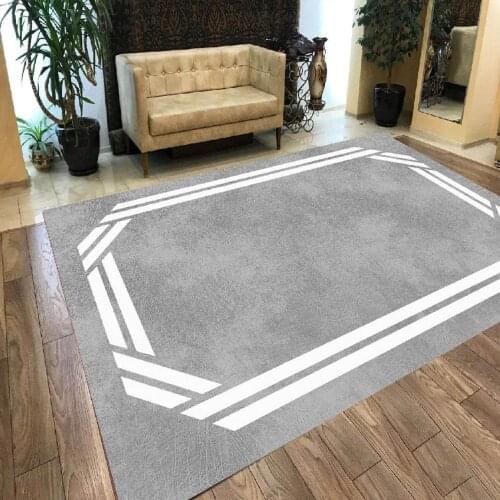 Square Line 9, Non Slip Floor Carpet,Kitchen Carpet, Teens Carpet, Corridor Carpet, area Carpet Modern Carpet